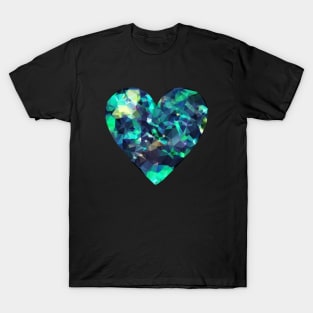 Geometric Heart T-Shirt